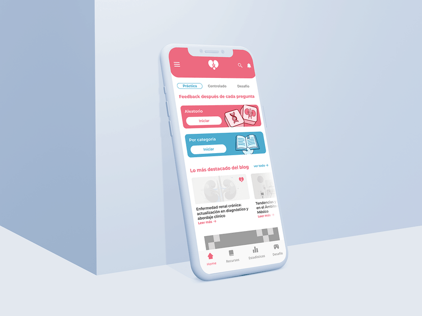 Características de Reto Nefrología